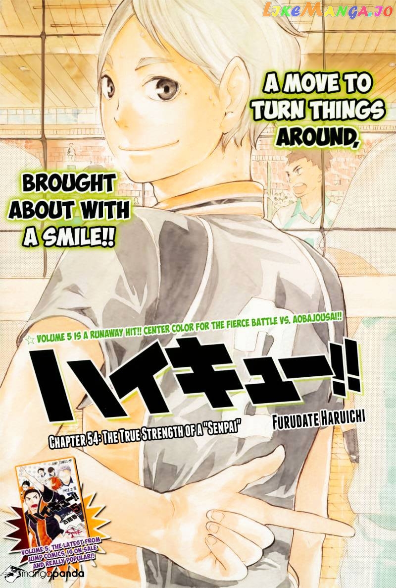 Haikyuu!!, Chapter 54 image 02